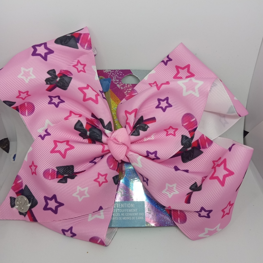 JoJo Siwa Pink Star Hair Bow